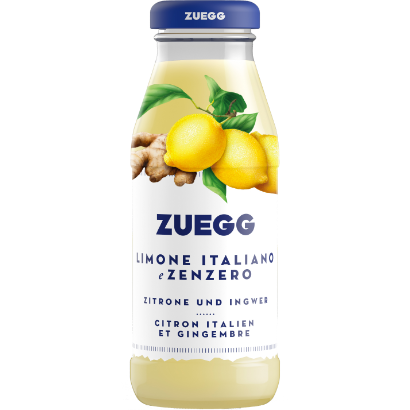 Zuegg bar 200ml – Zitrone und Ingwer