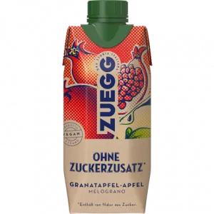 Ohne Zuckerzusatz 330ml – GRANATAPFEL – APFEL