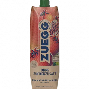 Ohne Zuckerzusatz 1000ml   – Granatapfel Apfel