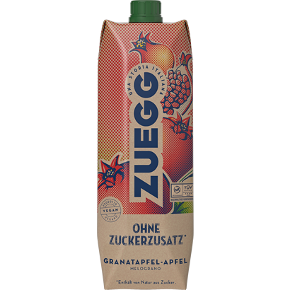 Ohne Zuckerzusatz 1000ml – Granatapfel Apfel