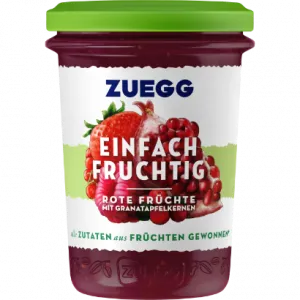 Einfach Fruchtig – ROTE FRÜCHTE MIT GRANATAPFELKERNEN