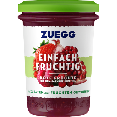 Einfach Fruchtig – ROTE FRÜCHTE MIT GRANATAPFELKERNEN