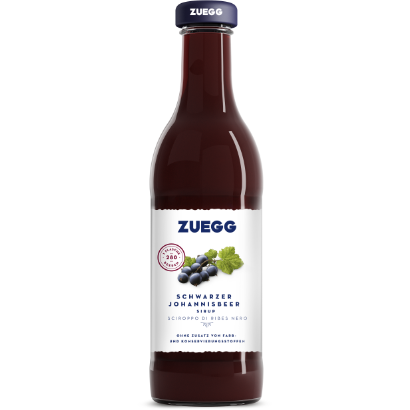 Sirupe von Oswald Zuegg – Schwarzer johannisbeeren getränkesirup